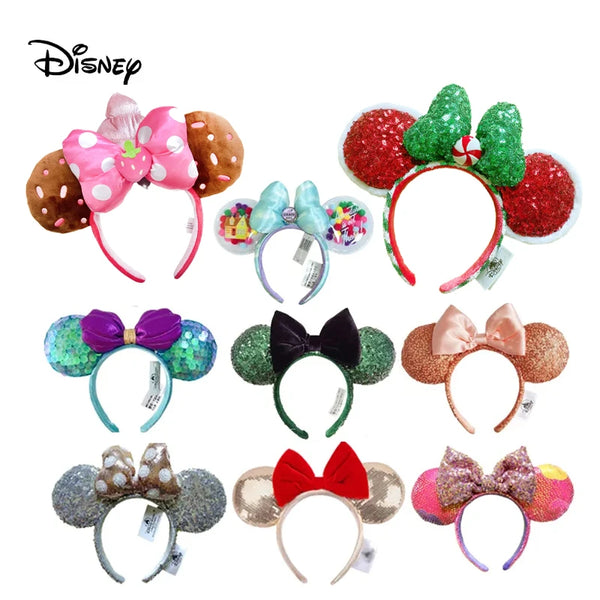 2023 Disney Mickey Mouse Ear Headband Amusement Park Hair Hoop Fish