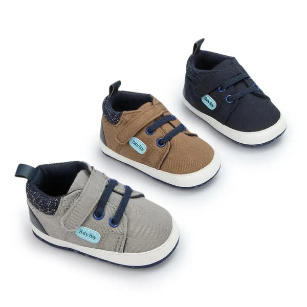 Newborn New Classic Baby Solid Color Canvas Shoes Casual Shoes