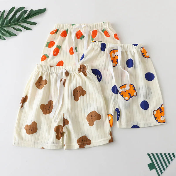 12M to 5T Newborn Baby Shorts for Boy Casual Solid Baby Kids Shorts