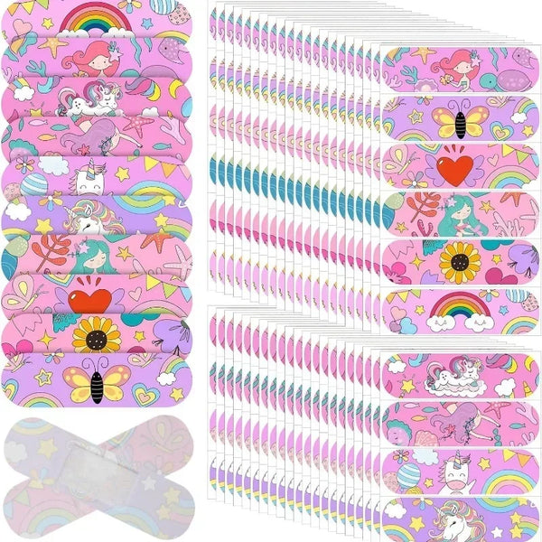 50pcs/set Cartoon Kawaii Band Aid for Children Girls Skin Wound