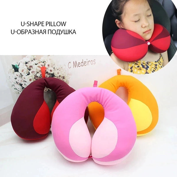 Baby Pillow For Newborns Travel Neck Pillow U-Shape For Car Headrest