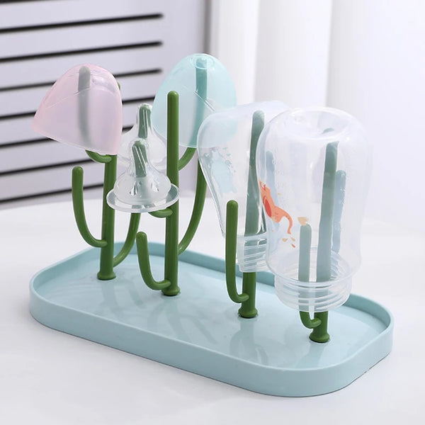 Baby Feeding Bottle Drain Rack Nipple Feeding Cup Holder Storage