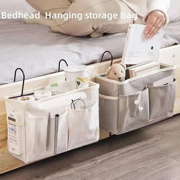 Bedside Storage Rack Dormitory Storage Basket Bedside Hanging Basket