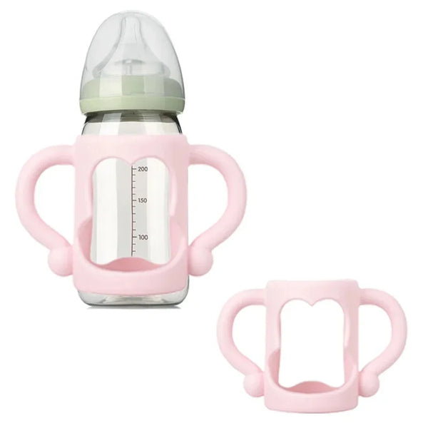 Bottle Universal Silicone Bottle Handle for narrow baby bottles, easy