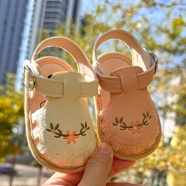 Infant Baby Boys Girls Sandals Summer Baby Wedding Dress Flat Shoes