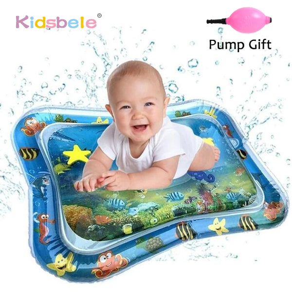 Baby Water Play Mat Tummy Time Toys For Newborns Playmat PVC Toddler