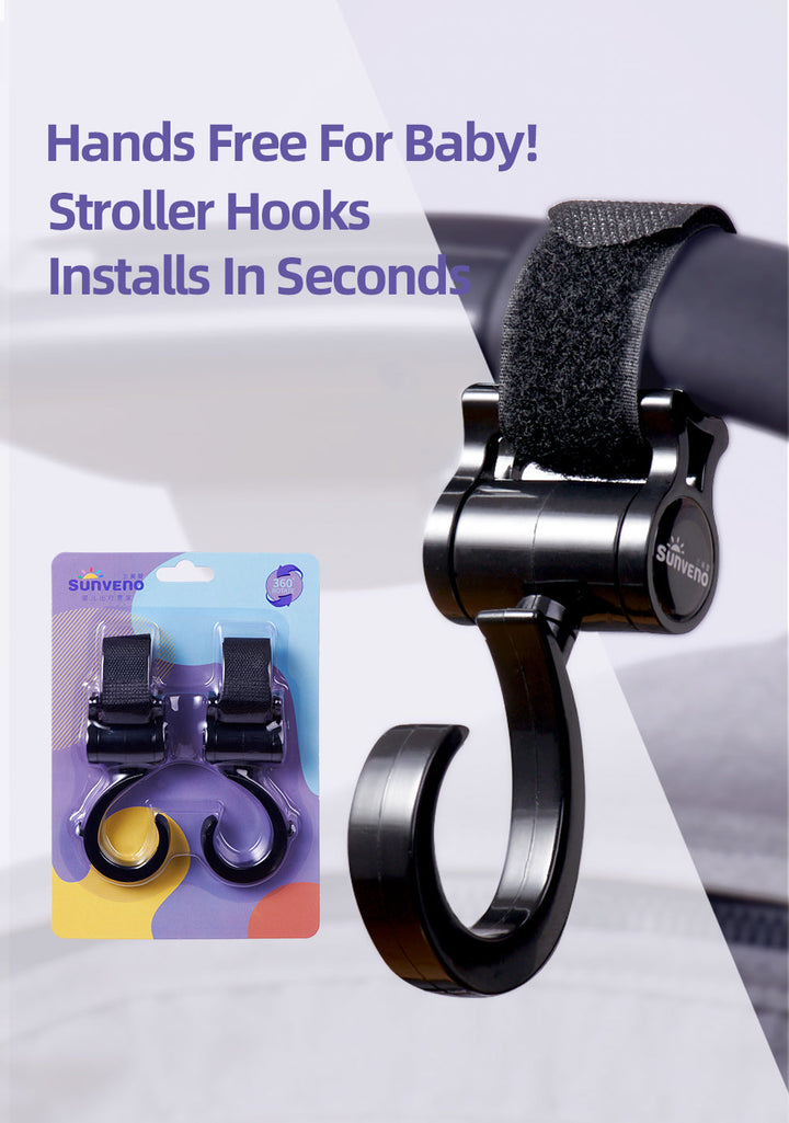 Universal Stroller Hooks