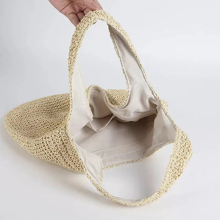 Rattan Tote Bag