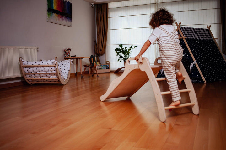 Foldable Wooden Slide